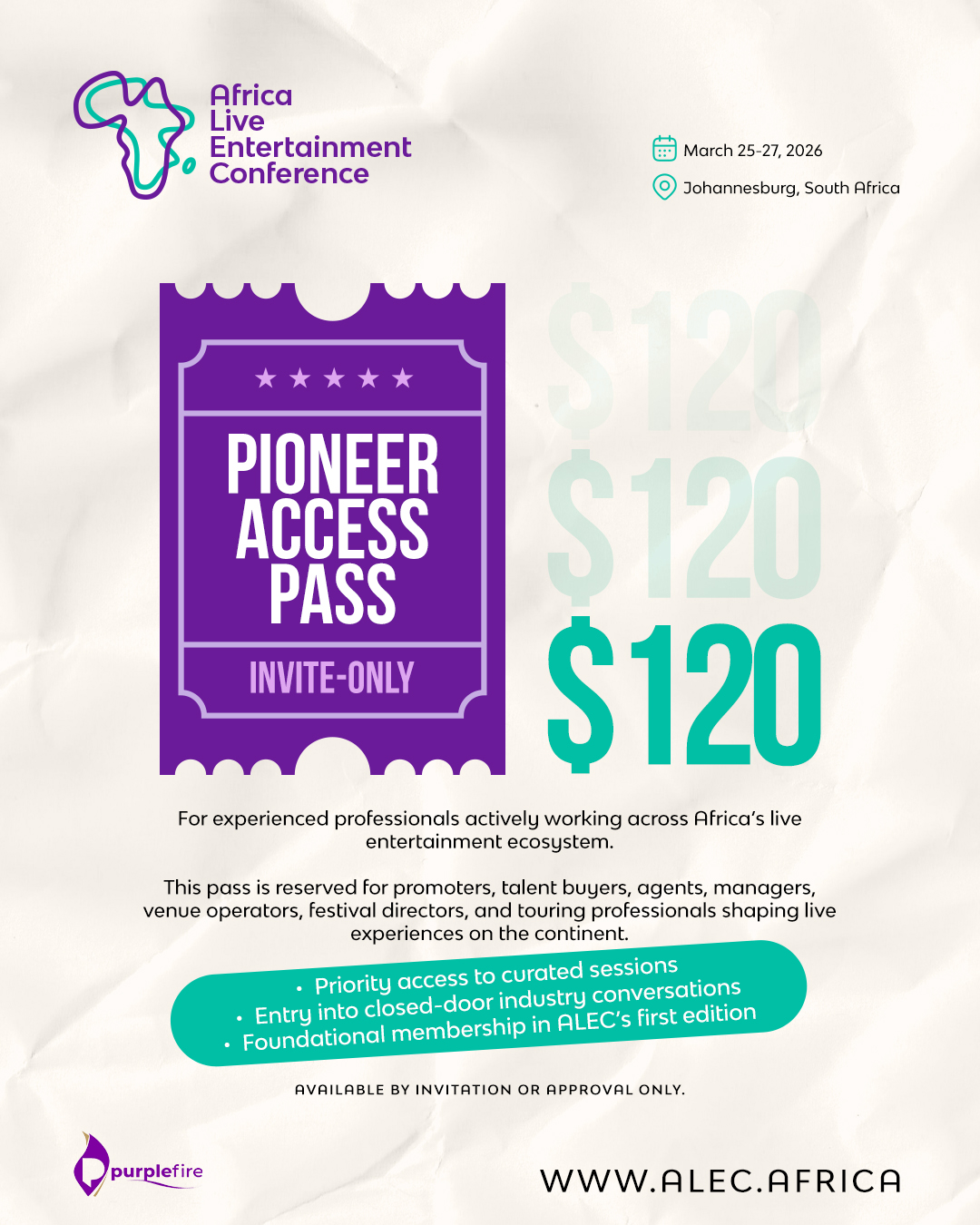 A.L.E.C 2026 banner